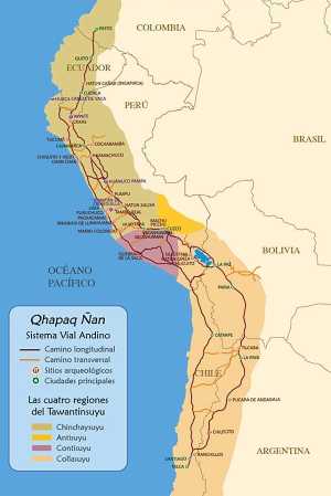 Trayectos del Camino Inca, Qhapaq �an